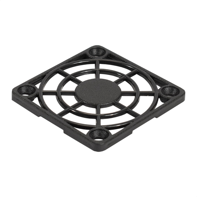 Решетка для вентилятора 40x40 ExeGate EG-040PSB (40x40 мм, пластиковая, квадратная, черная) EX295265RUS