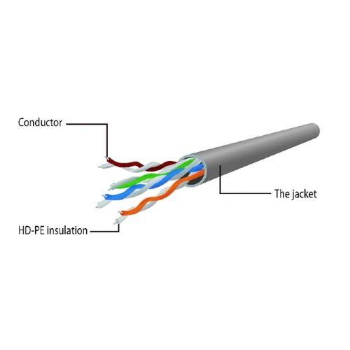 Патч-корд PREMIER PP12-0.5M/RO литой (molded), UTP, кат.5E, 0.5м, 4 пары, 26AWG,  алюминий омедненный,  многожильный,  розовый