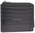 Чехол для кредитных карт Piquadro Philip PP4822W136R/N, кожа натуральная, черный