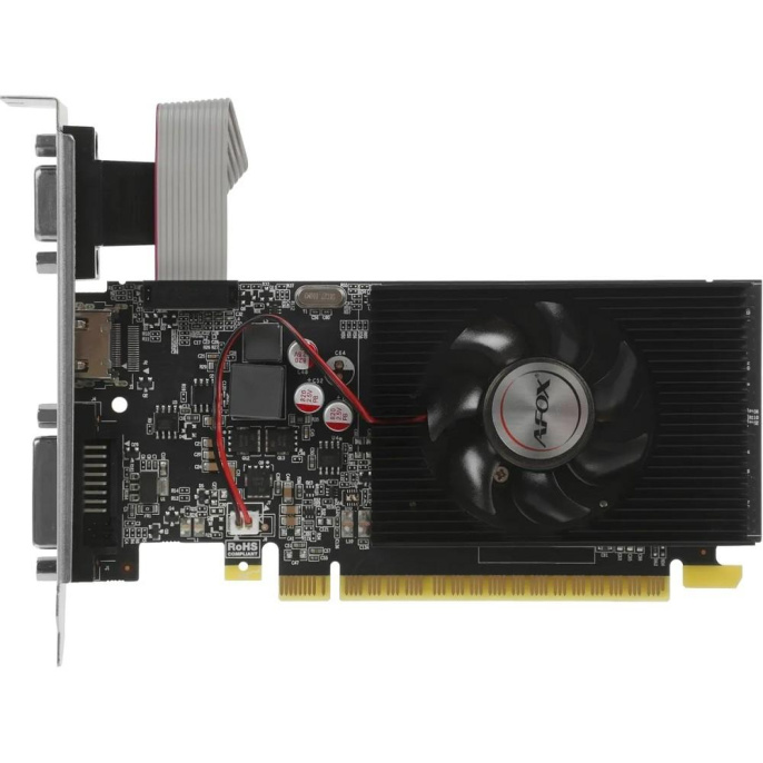 Видеокарта Afox GT740 4GB GDDR3 128bit VGA DVI HDMI 1FAN LP RTL (780629) AF740-4096D3L3