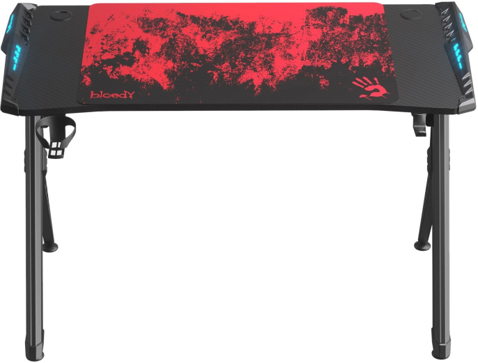 Стол игровой BLOODY BD-TB101, ЛДСП, карбон