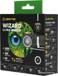 Фонарь Armytek Wizard C1 Pro Magnet USB Белый