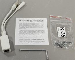 Медиаконвертер MIKROTIK RBFTC11 Fiber to Copper Outdoor 12-57V PoE with 802.3af/at