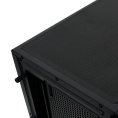Корпус без блока питания Case HSPD F510, Panoramic Mid Tower, Black, TG, 0.5 SPCC, no fans ATX, mATX, mITX 180/280/160mm 1x2.5", 1x3.5", 7xPCI 1xUSB-A 3.0, 1xUSB-A 1.0 356x218x467mm (F510-TGBK)
