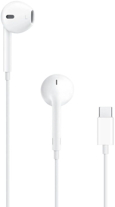 Гарнитура вкладыши Apple EarPods A3046 1.1м белый проводные в ушной раковине MYQY3ZM/A