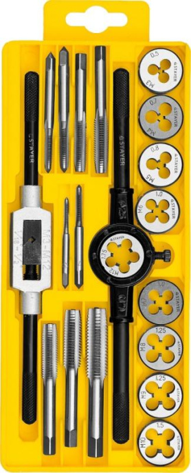 Набор метчиков/плашек Stayer 28012-H20 в комплекте 20 предметов