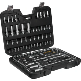Набор инструментов Inforce 108 предметов 1/2", 1/4", Сталь Cr-V, Профессиональный, 06-07-12