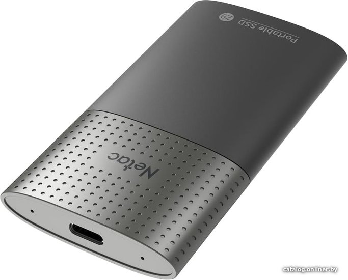 Накопитель SSD Netac USB-C 250GB NT01Z9-250G-32BK Z9 черный