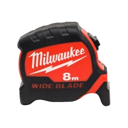 Рулетка Премиум с широким полотном Milwaukee 8м 4932471816