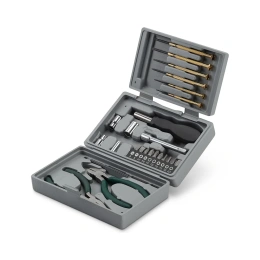Набор инструментов BURO TC-2101, 25 предметов, жесткий кейс 801675