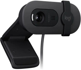 Камера Web Logitech HD Webcam Brio 100 черный 2Mpix 1920x1080 USB-A с микрофоном 960-001587