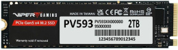 SSD накопитель Patriot Viper VP593 PV593P2TBM28H 2ТБ, M.2 2280, PCIe 5.0 x4, NVMe, M.2