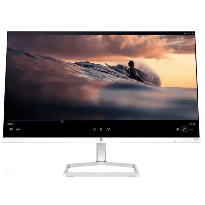 Монитор LCD HP 23.8" 524sa S5 FHD Monitor {IPS 1920x1080 100Hz 5ms 300cd 1500:1 D-sub HDMI 2x2W} [94C37AA]