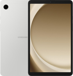 Планшет Samsung Galaxy Tab A9 SM-X110 G99 2.2 8C RAM4Gb ROM64Gb 8.7" LCD 1340x800 Android 13 серебристый 8Mpix 2Mpix BT WiFi microSD 1Tb 5100mAh 7hr