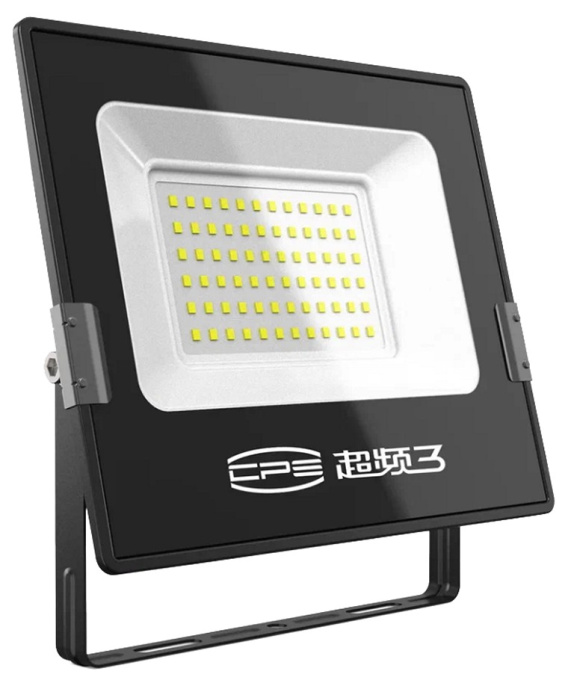 Прожектор CPS TG-CNX-0050-E01 мощность 50W, температура 6000К, коэффициент мощности 0.9, световой поток 4500Лм, угол освещения 120+-10⁰, индекс цветопередачи RA≥80, 100-265В, 30000ч, недиммируемая, +20-+40⁰С