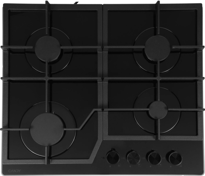 Газовая варочная поверхность Candy CHXG64CNB черный (TD0050737RU)