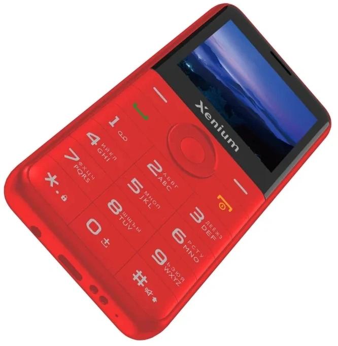 Мобильный телефон Xenium 700 X красный моноблок 2Sim 2.31" 240x320 Nucleus 0.3Mpix GSM900/1800 MP3 FM microSD max32Gb