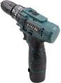 Дрель-шуруповерт ZITREK Green 12V Max, 2Ач, с двумя аккумуляторами [085-1016]
