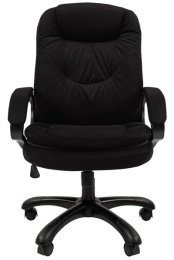 Офисное кресло Chairman Home 668 Россия ткань Т-84 черный черный пластик 7127997