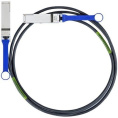 Кабель медный пассивный, QSFP28/ Mellanox® Passive Copper cable, IB EDR, up to 100Gb/s, QSFP28, 2m, Black, 30AWG MCP1600-E002E30