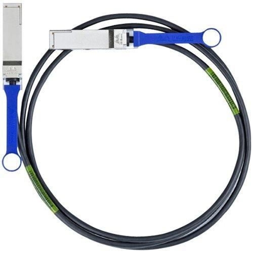 Кабель медный пассивный, QSFP28/ Mellanox® Passive Copper cable, IB EDR, up to 100Gb/s, QSFP28, 2m, Black, 30AWG MCP1600-E002E30