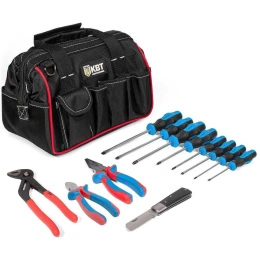 Набор инструментов КВТ "Домашний мастер" НИЭ-05 в сумке 5 предметов 69812