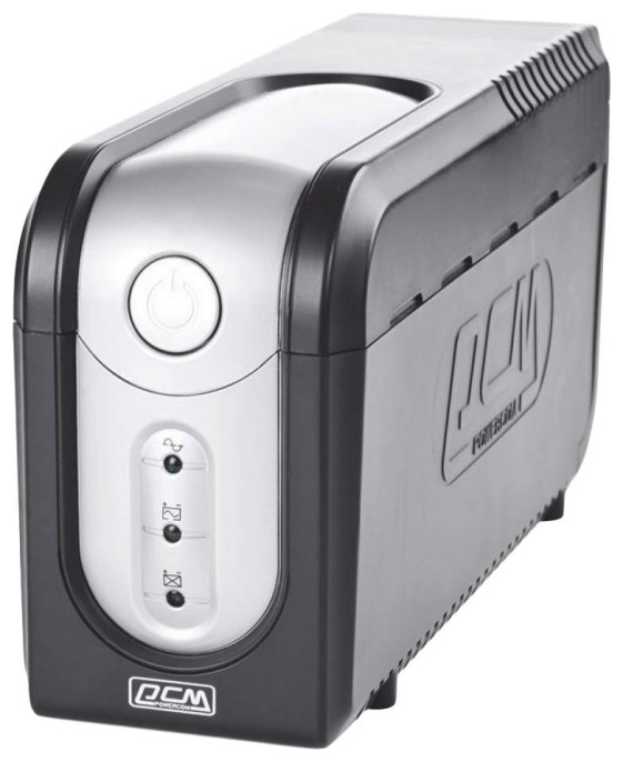 Источник бесперебойного питания Powercom IMP-525AP 12V/7.2Ah, 525ВА, 315Вт, 50/60 Гц ±10 %, 5xIEC-320 С13, акустический шум: до 40 дБА, автоматическое регулирование напряжения AVR, защиты: от высоковольтных выбросов, от перегрузкок по току, от электромаг