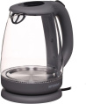 Чайник электрический Hyundai HYK-G1003 1.7л. 2200Вт серый корпус: стекло/пластик