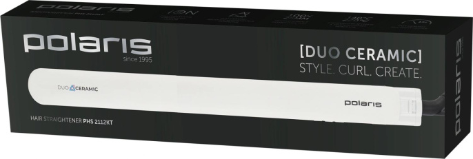 Выпрямитель Polaris PHS 2112KT белый/розовый