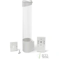 Держатель для стаканов ECOTRONIC белый ETK2724/