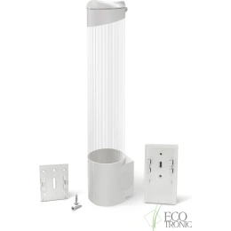 Держатель для стаканов ECOTRONIC белый ETK2724/