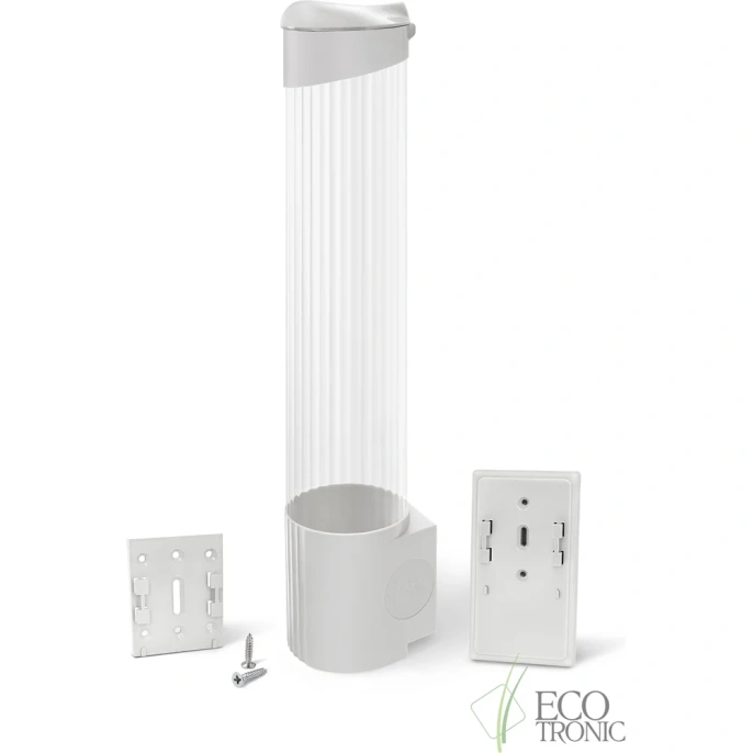 Держатель для стаканов ECOTRONIC белый ETK2724/