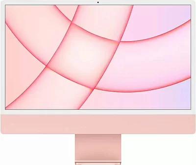 Моноблок Apple 24-inch iMac (2021): Retina 4.5K, Apple M1 chip with 8core CPU & 7core GPU, 16GB, 256GB SSD, Pink (mod. Z14P000EN; Z14P/3)