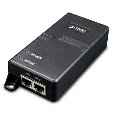 инжектор PLANET IEEE802.3at High Power PoE+ Gigabit Ethernet Injector - 30W (All-in-one Pack)