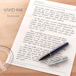 Стержень роллер Waterman тонкий (F) 0.5мм цвет чернил: черный, блистер [1964019]