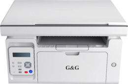 МФУ лазерный G&G M2022 A4 белый в комплекте: картридж + кабель USB A m - USB B m