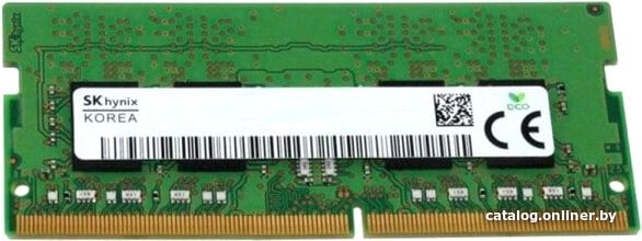 Модуль памяти Original Hynix 4GB DDR4 SODIMM PC4-25600 HMA851S6DJR6N-XN 4 ГБ, 1 модуль DDR4 SO-DIMM, частота 3200 МГц, CL 22T, тайминги 22-22-22, напряжение 1.2 В