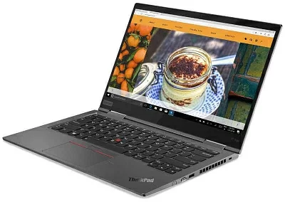 Ноутбук ThinkPad X1 Yoga G5 T 14" FHD (1920x1080) AR MT, i5-10210U 1.6G, 16GB LP3 2133, 512GB SSD M.2, Intel UHD, WiFi 6, BT, NoWWAN, FPR,Pen, IR&HD Cam, 65W USB-C, 4cell 51Wh, Win 10 Pro, 3Y CI, Gray, 1.36kg
