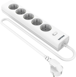Сетевой фильтр Philips CHP2155WB/51, 3м, белый