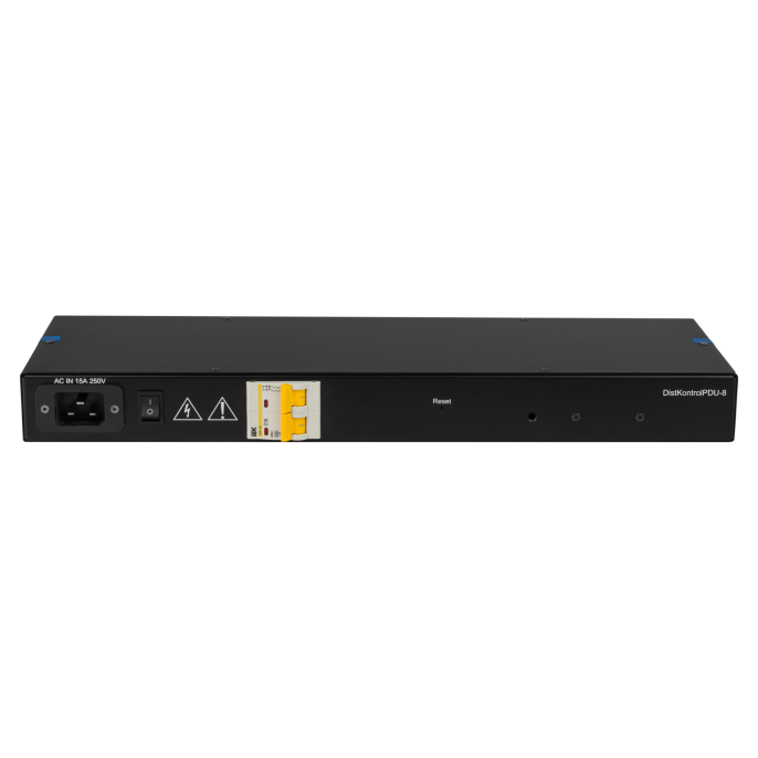 Управляемый блок распределения питания DistKontrolPDU-8 (1U)