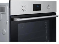Духовой шкаф электрический Samsung NV68A1145RS/WT,  68л,  дверца с 3 стеклами,  серебристый