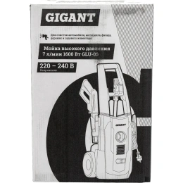 Мойка высокого давления 1,6 кВт, 420 л/ч, Gigant GLU-05