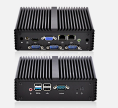 Платформа Qotom Q190P S08 Intel j1900 4core Intel j1900 4ядра 4 потока, Up to 2.42GHz, DDR3L SODIMM, 2,5 SATA, mSATA, USB3.0x1, USB2.0x3, HDMI, VGA, RS-232 x4, GLANx2, HD Audio, Mini PCIEx1, внешний блок питания в комплекте Retail
