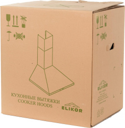 Вытяжка каминная Elikor Эпсилон 50П-430-П3Л медный антик/золотистый управление: ползунковое 1 мотор