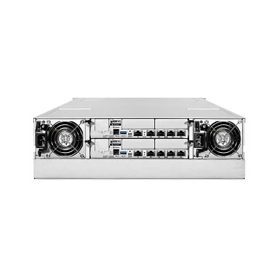 Система хранения данных Infortrend DS3016RUC000C-8U30 EonStor DS 3000U 3U/16bay, Dual controller 2x12Gb/s SAS EXP., 8x1G iSCSI + 4x host board, 2x4GB, 2x(PSU+FAN), 2x(SuperCap.+Flash), 16xdrive trays and 1xRM(ESDS 3016RUC-C)