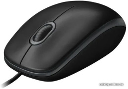 Мышь Logitech B100 черный оптическая 1000dpi USB 2but 910-003357