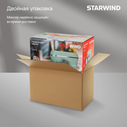 Миксер планетарный StarWind SPM6161, 1300Вт, мятный