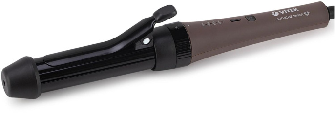 Щипцы для завивки Vitek VT-2521,  коричневый