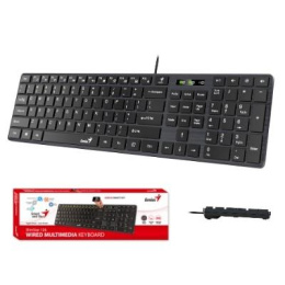 Клавиатура Genius SlimStar126 Black USB [31310017402/31310017417]