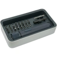 Аккумуляторная отвёртка с набором из 25 бит HOTO 3.6V Cordless Screwdriver синий, QWLSD011